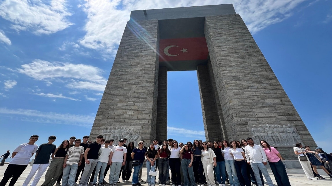 ÖĞRENCİLERİMİZ 110. YILINDA ÇANAKKALE' DE
