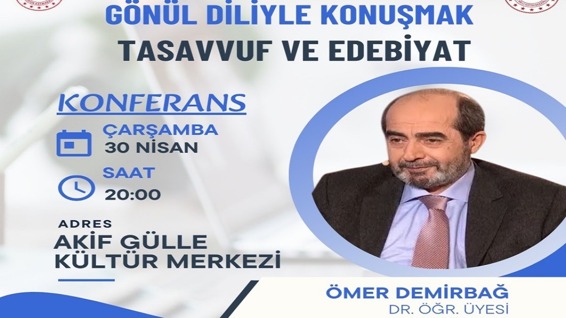 ÖĞRENCİLERİMİZ KONFERANSDA